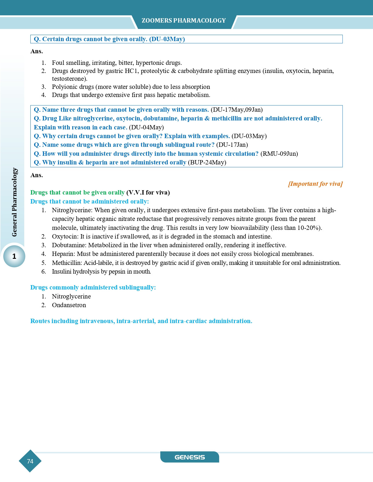 ZOOMERS Pharmacology & Therapeutics ( Premium Edition) information image