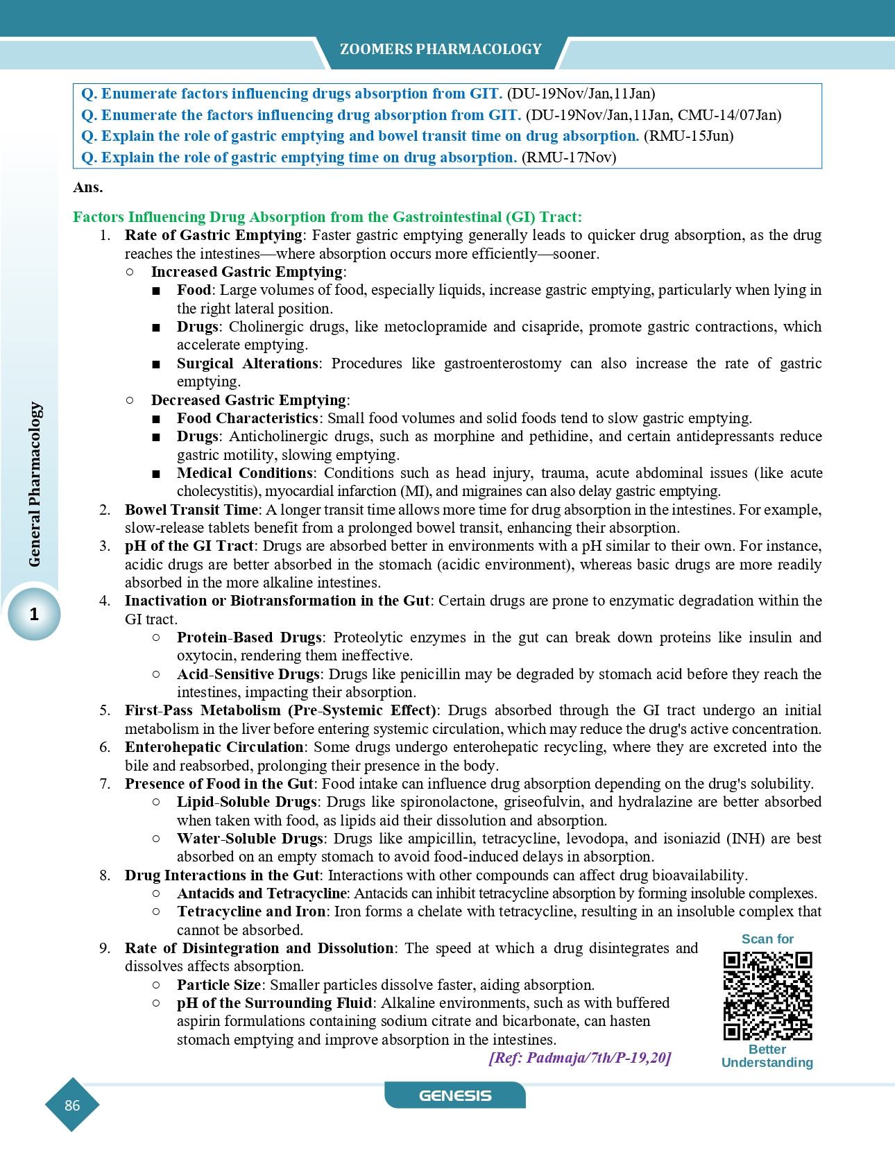 ZOOMERS Pharmacology & Therapeutics ( Premium Edition) information image