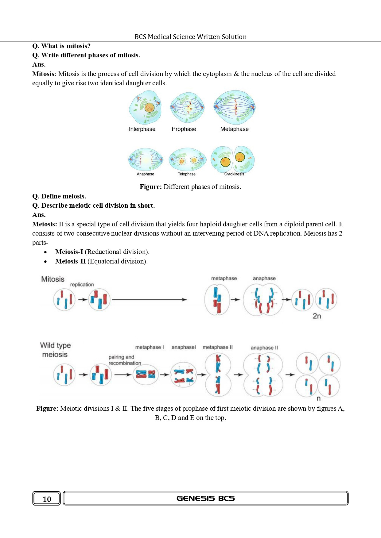 BCS Medical Science Written Solution (Premium Edition) information image