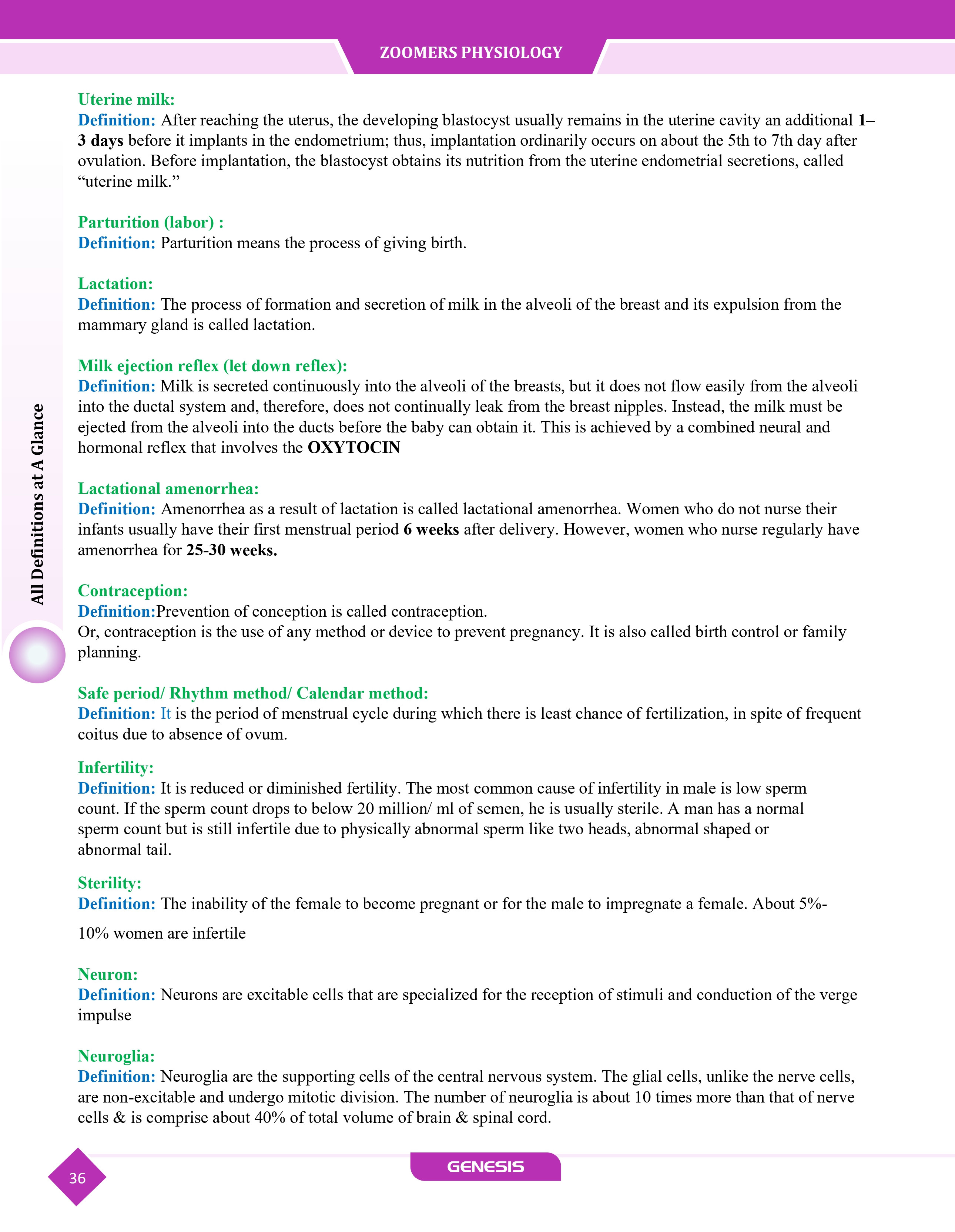 GENESIS Zoomers Physiology (Premium Edition) information image
