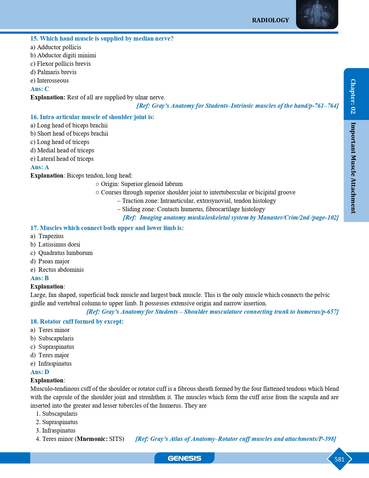 SBA Pearl for Radiology and Imaging 3rd Edition Vol(I-II) information image