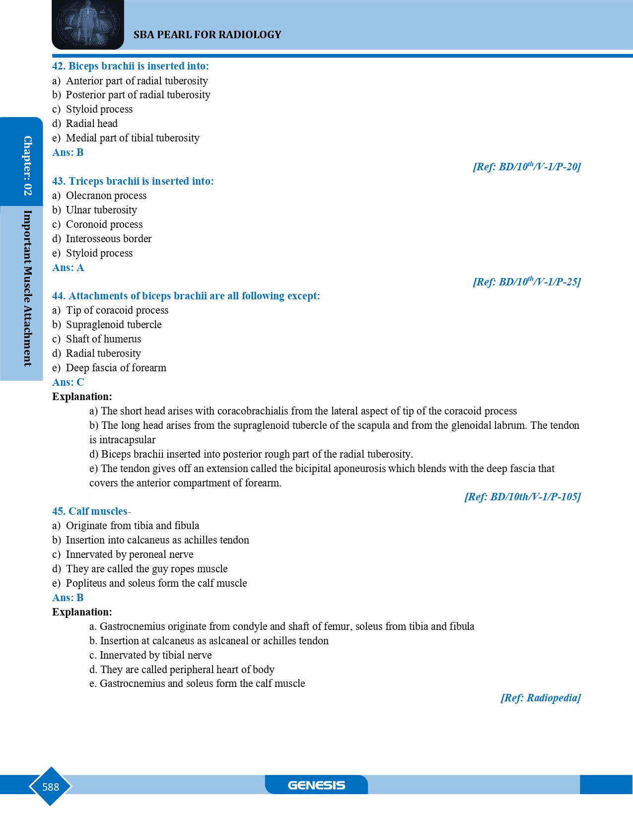 SBA Pearl for Radiology and Imaging 3rd Edition Vol(I-II) information image