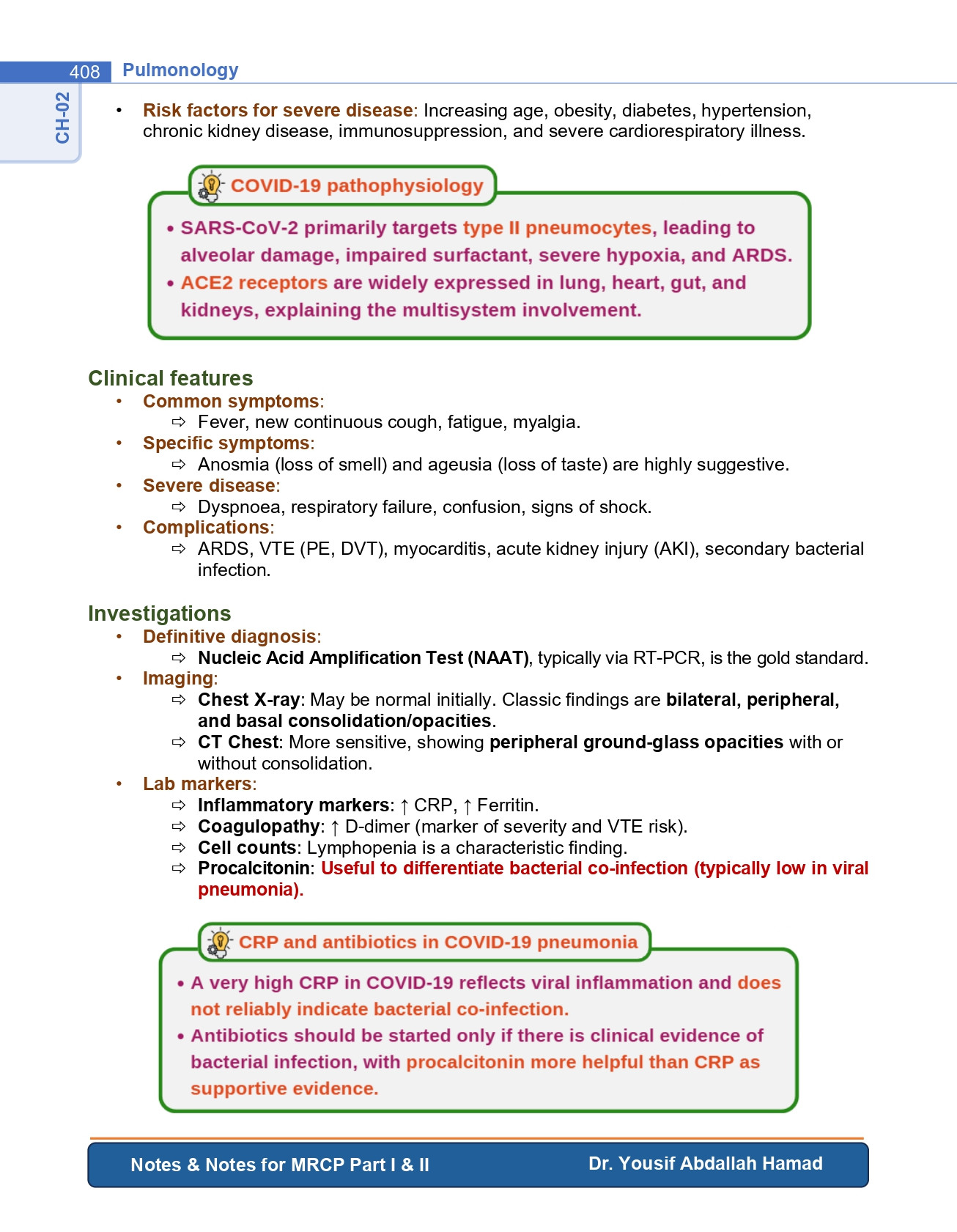 Notes & Notes For MRCP Part 1 & 2 (5th Edition) information image