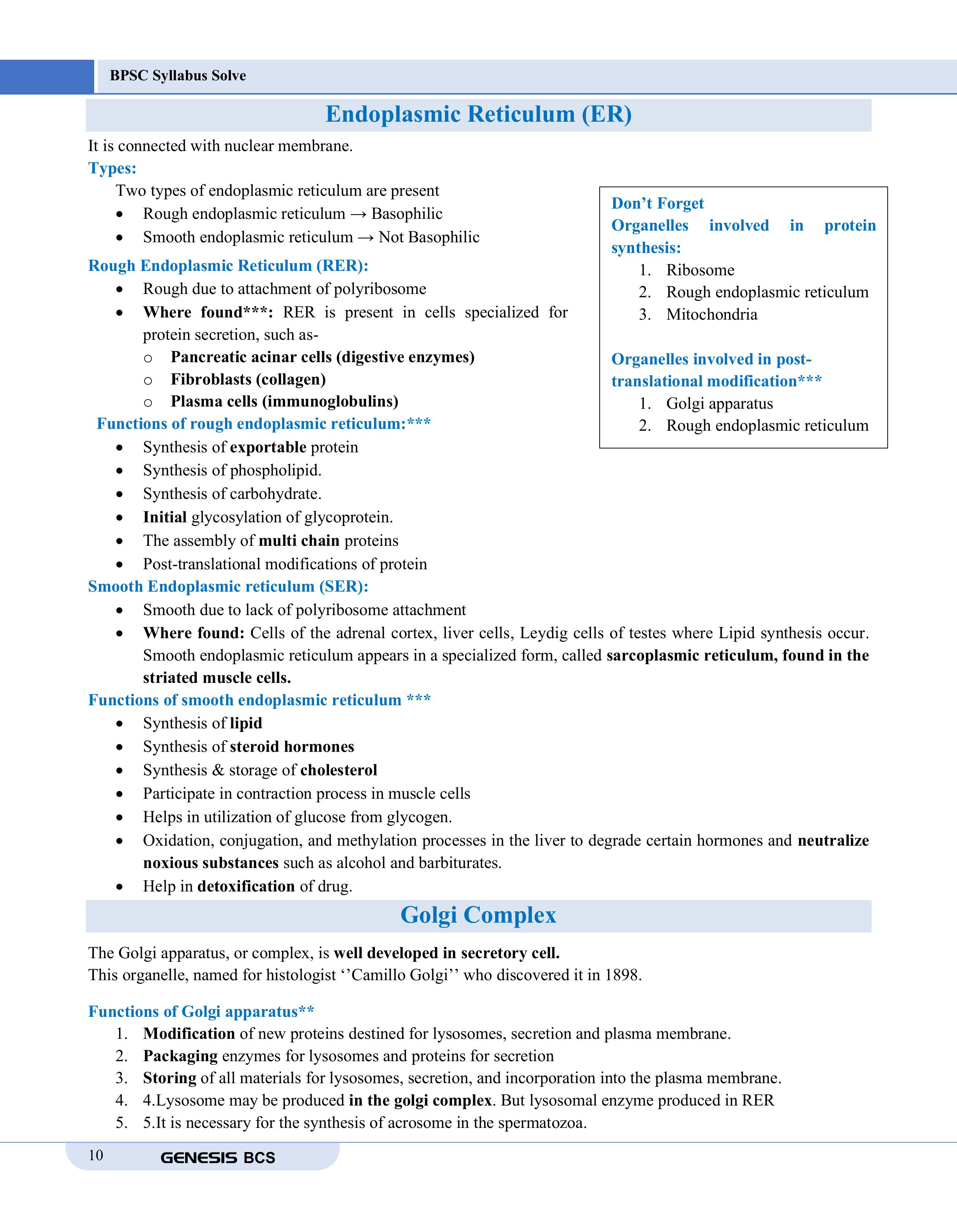 GENESIS BPSC Syllabus Solve Volume- I, II, III (Medical Science) information image